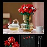 fleurs en lego